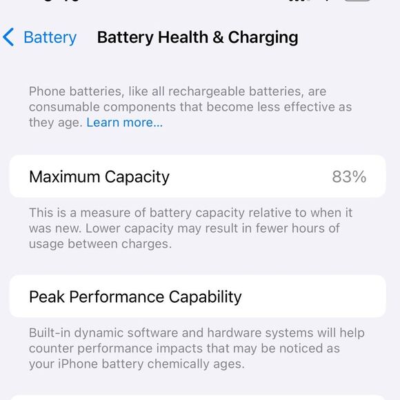 APPLE iPhone 13 Pro Max - Silver 128 GB Unlocked - Picture 5 of 7